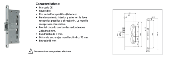 Captura de pantalla 2026-02-12 a la(s) 3.43.40 p.m. CERRADURA CORTAFUEGO ESTANDAR CON PESTILLO CR1